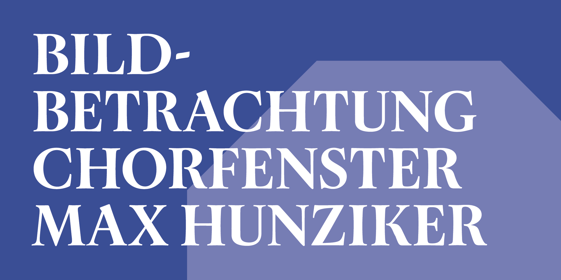 Bildbetrachtung Chorfenster Max Hunziker @ 2026 Kloster Kappel