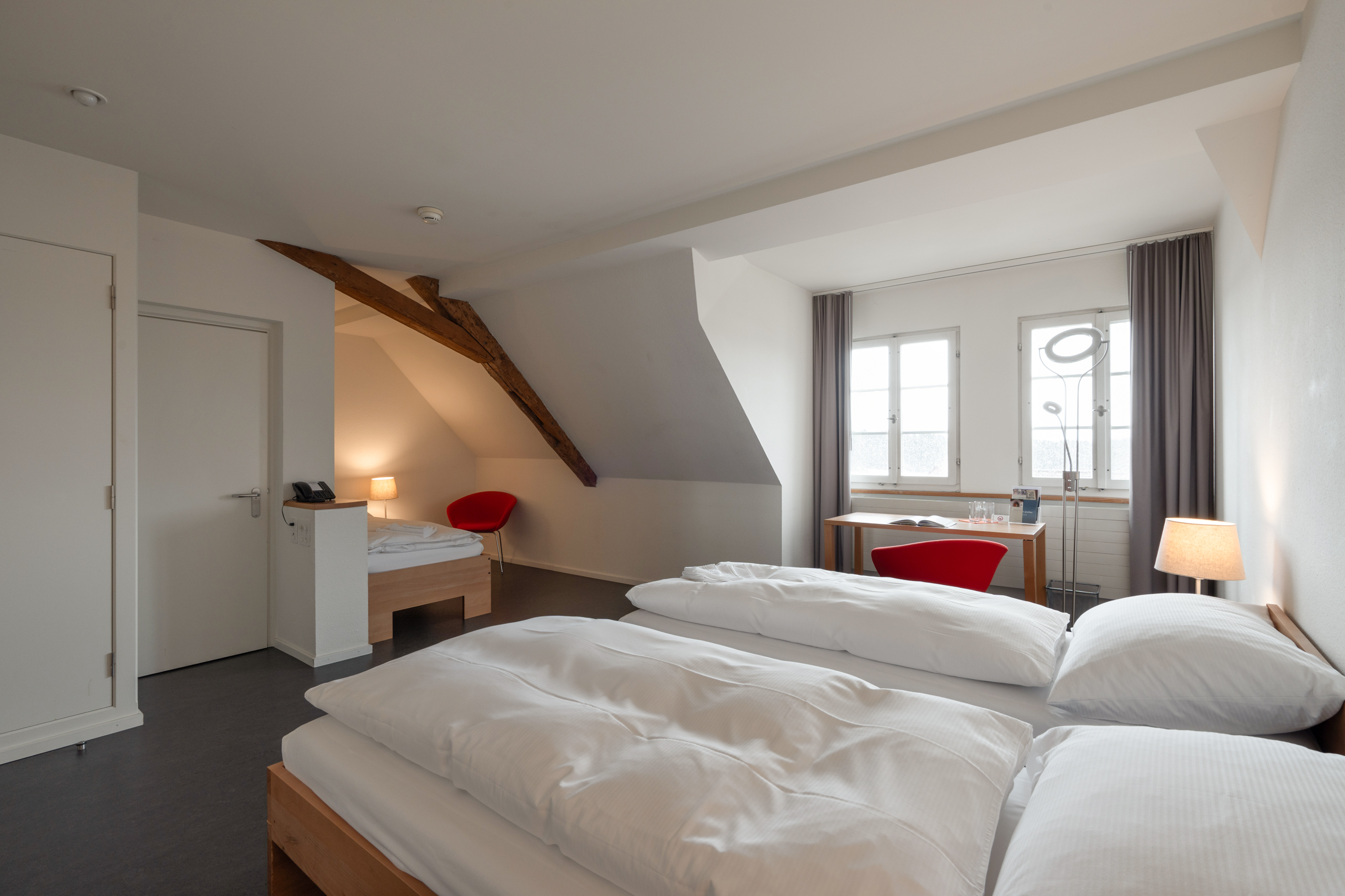 Dreibett-Zimmer im Hotel in Kappel am Albis © 2026 Kloster Kappel