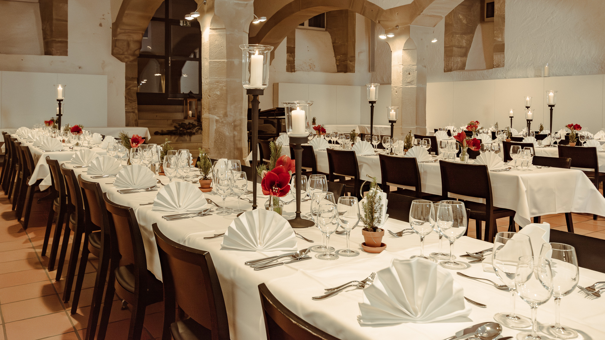 Bankette im Klosterkeller, © 2026 Kloster Kappel