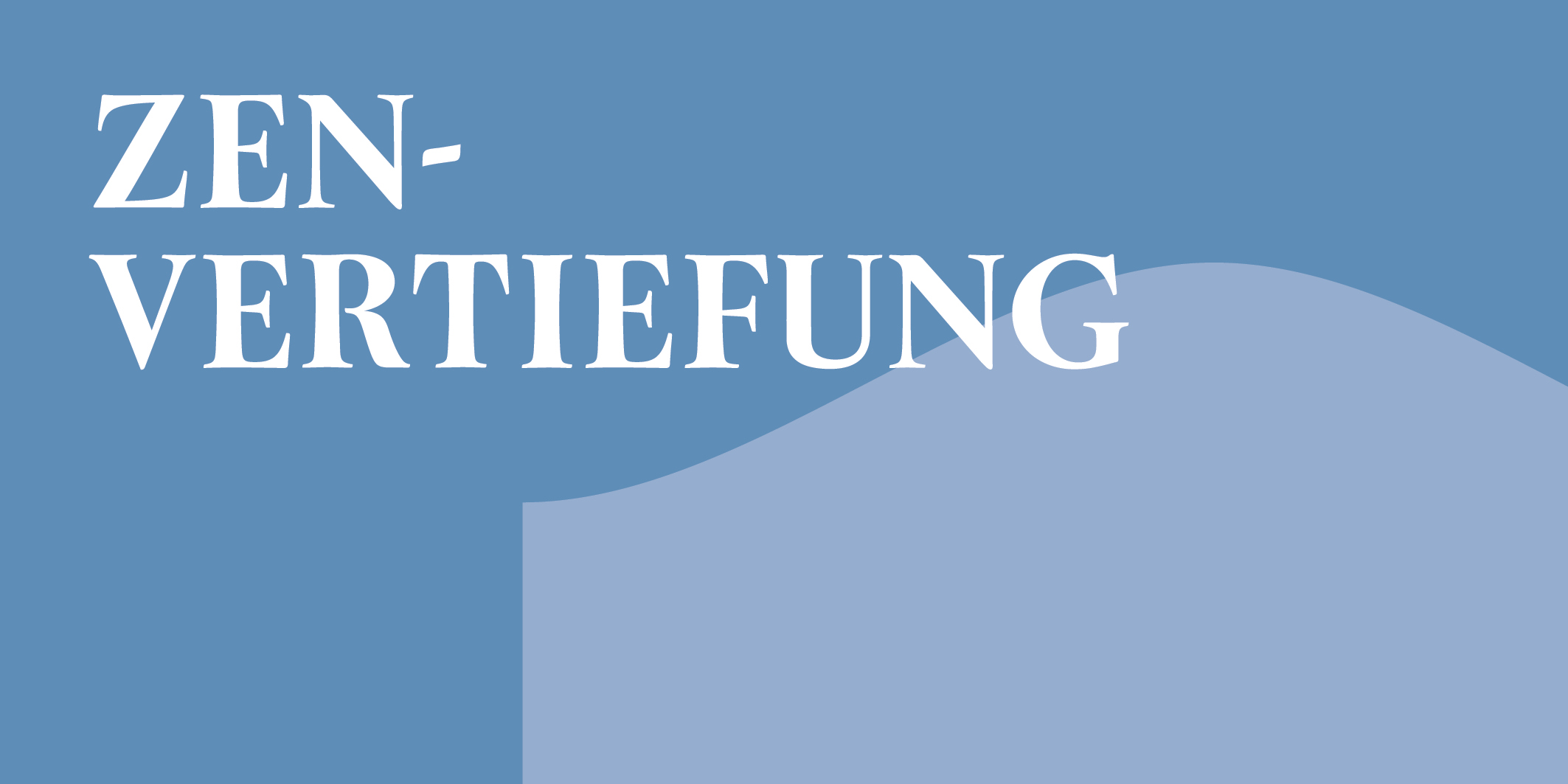 Zen-Vertiefung © 2026 Kloster Kappel